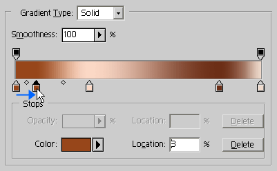 Gradient editor