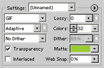 Transparency Settings