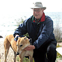 Jeff with Rufus, October 2014.jpg