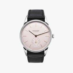 Rose gold dial, black hands.jpg