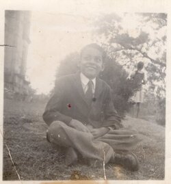 me in winter uniform in lodhi garden.jpg