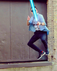 with a png of a lightsaber, also a light flare at the hilt and the entire blade has been repla...png