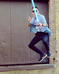 with a png of a lightsaber, also a light flare at the hilt.png